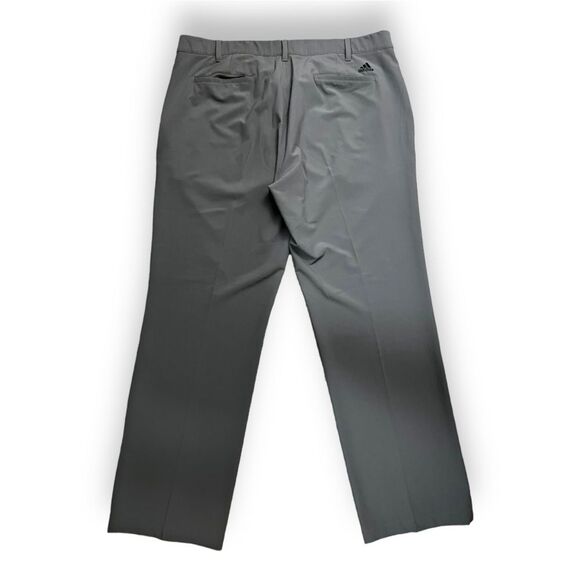 Adidas Men's Gray Flat Front Stretch Performance Golf Pants, Size 40 x 32 - Picture 2 of 7